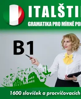 Jazykové učebnice - ostatné Audioacademyeu Italština - gramatika pro mírně pokročilé B1
