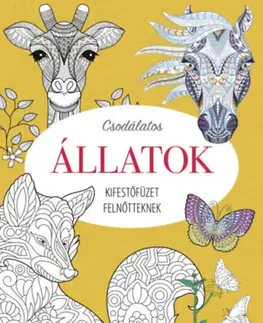 Maľovanky pre dospelých Kifestőfüzet felnőtteknek - Csodálatos állatok