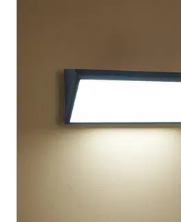 Svietidlá BRILAGI - Vonkajšie nástenné LED svietidlo TRIANGLE LED/42W/230V čierne IP65 BRI670