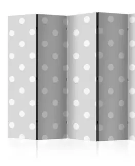 Paravány Paraván Cheerful polka dots Dekorhome