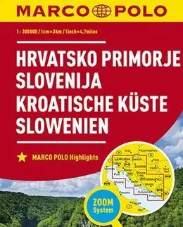 Európa Chorvatské pobřeží, Slovinsko 1:300T