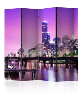 Paravány Paraván Purple Melbourne Dekorhome