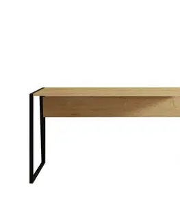 Konferenčné stolíky Pracovný stôl Cunda Sapphire Oak