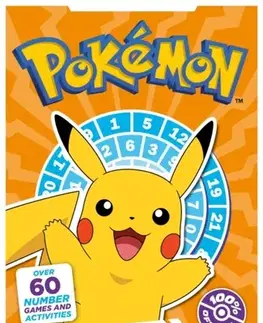 Nalepovačky, vystrihovačky, skladačky Pokemon Number Puzzles - Pokémon