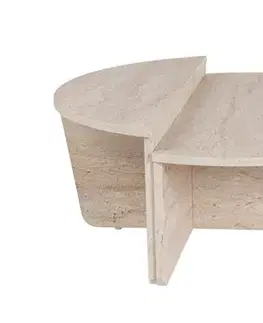 Konferenčné stolíky Konferenčný stolík Orion - Travertine