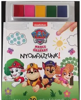 Pre deti a mládež - ostatné Mancs Őrjárat - Nyomdázzunk!