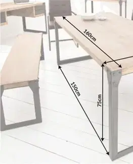 Jedálenské stoly Jedálenský stôl FINEUS Dekorhome