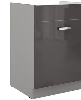 Kuchynské skrinky stojace Kuchynská skrinka Grey 60ZL 1S BB