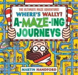 Dobrodružstvo, napätie, western Wheres Wally Amazing Journeys - Martin Handford