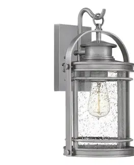 Svietidlá Elstead Quintiesse QN-BOOKER-M-IA - Vonkajšie nástenné svietidlo BOOKER M 1xE27/60W/230V IP44, matný chróm QN-BOOKER-M-IA