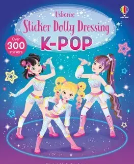 Pre dievčatá Sticker Dolly Dressing K-POP - Lesley Sims,Sandrine Lamour