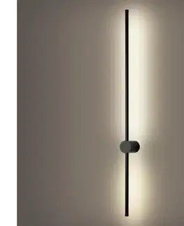 LED osvetlenie BRILAGI - LED vonkajšie nástenné svietidlo AURA LED/20W/230V 4000K IP54 čierna BRI265