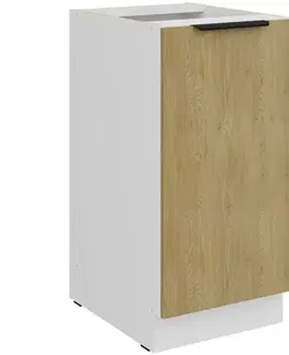 Kuchynské skrinky stojace Kuchynská skrinka Cremona Wh 40d 1f Bb
