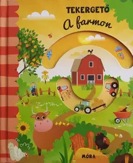 Leporelá, krabičky, puzzle knihy Tekergető - A farmon