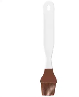Dekorácie a bytové doplnky Silikónová kefka 22 cm hnedá