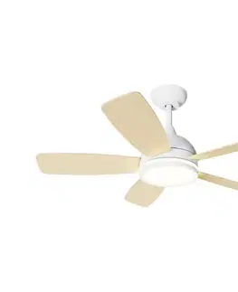 Ventilátory  B.V. -LED Stmievateľný str. látor 20W/230V 2700-6500K 132cm+DO biela/béž. B103133K8