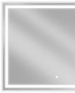 Kúpeľňové zrkadlá MEXEN - Miko zrkadlo s osvetlením 100 x 80, LED 600 9819-100-080-611-00