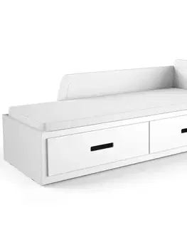 Postele pre dievčatá Posteľ Mia 80x200 Borovica/Biela