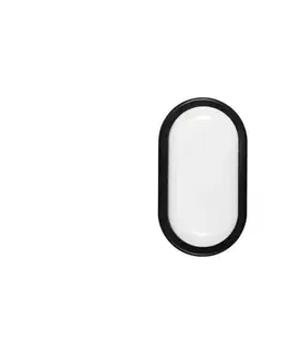 LED osvetlenie  LED vonkajšie nástenné svietidlo LED/6W/230V IP54 čierne LM31300024