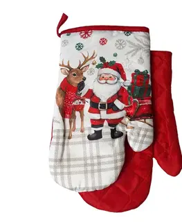 Chňapky MAKRO - Chňapka s magnetom SANTA a SOB 2ks