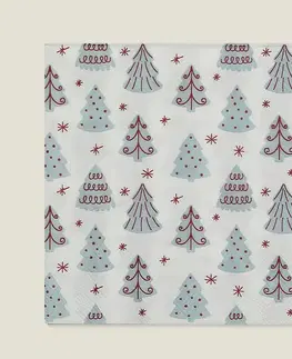 Stojany a držiaky na servítky Vianočné obrúsky Winter Trees I 16x16 cm