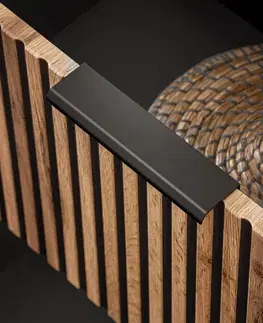 Kúpeľňový nábytok COMAD - Skrinka pod umývadlo 100cm, 2 šuplíky XILO BLACK WOTAN 5907611656440