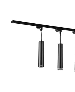 Svietidlá  Luster na lanku do lištového systému PARIS 3xGU10/10W/230V + 1 m lištový systém 321572
