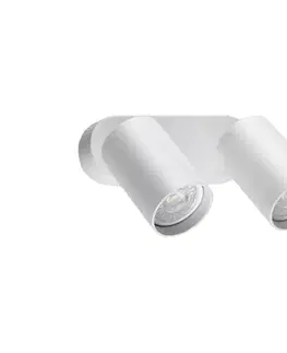 Svietidlá Ideal Lux - LED nástenné bodové svietidlo DYNAMITE 2xGU10/7W/230V CRI 90 biela 367378