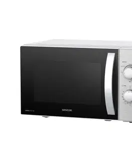 Predlžovacie káble Sencor - Mikrovlnná rúra s funkciou grilu 700W/1000W/230V 20 l matný chróm 40046722