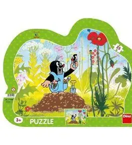 Do 49 dielikov Dino Toys Puzzle Krtko a nohavičky 25 kontúra Dino
