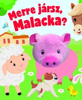 Leporelá, krabičky, puzzle knihy Merre jársz, Malacka?