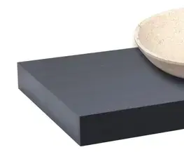 Kúpeľňový nábytok Doska pod umývadlo bez umývadla Naturel Dolce 230x8x50 cm čierna mat DO23050BL DO23050BL
