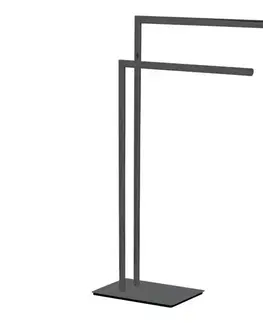 Svietidlá WENKO 71555800 - Stojan na uteráky RECCO 48x80,5 cm čierny 71555800