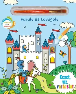 Nalepovačky, vystrihovačky, skladačky Várak, lovagok