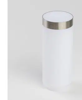 Lampy BRILAGI - Náhradné tienidlo ELIA, NOVA E27 biela/matný chróm SH-ELPP76-SM
