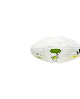 Lampy Rabalux 71068 - Detské tienidlo k lustru FROGGO max. 40W pr. 50 cm 71068