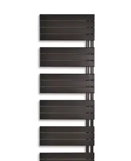 Radiátory do kúpeľne SIKO - Radiátor kombinovaný Anima Oliver 122x60 cm antracit SIKODHR6001300A SIKODHR6001300A