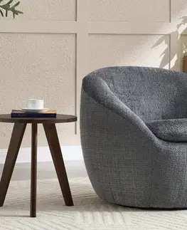Relaxačné a masážne Otočné relaxačné kreslo SALENI Dekorhome