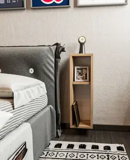 Nočné stolíky TREE závesný nočný stolík, borovica