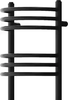 Radiátory do kúpeľne MEXEN - Eros vykurovací rebrík/radiátor 900 x 318 mm, 315 W, čierna W112-0900-318-00-70