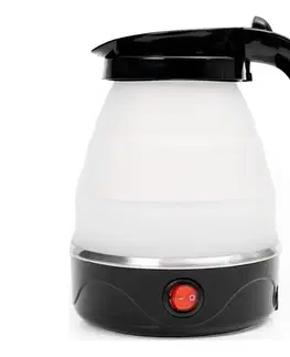 Predlžovacie káble  Skladacia rýchlovarná kanvica 0,6l 600W/230V čierna PEK187RB