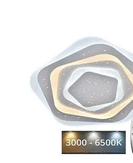 Svietidlá  LED Stmievateľné stropné svietidlo LED/105W/230V 3000-6500K + diaľkové ovládanie J1306/W