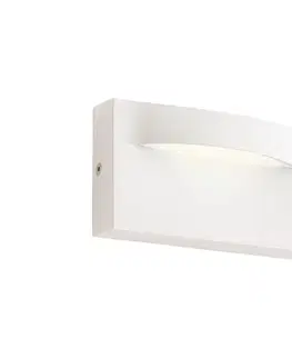LED osvetlenie Redo 90425 - LED Vonkajšie nástenné svietidlo POLIFEMO LED/8W/230V IP65 biela 90425