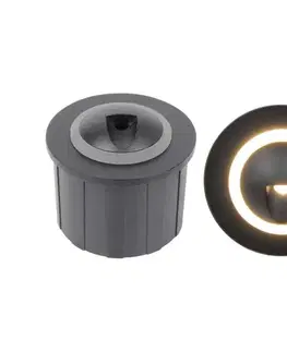 LED osvetlenie  LED Vonkajšie schodiskové svietidlo Q2 LED/3W/230V IP44 313683
