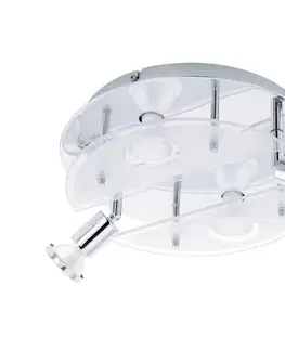 Svietidlá Eglo 75381 - LED RGBW Stmievateľné bodové svietidlo CABO-C 4xGU10/4W/230V + DO 75381