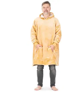 Doplnky do spálne 4Home Baránková mikina mikroplyš Beige, uni L - pánske