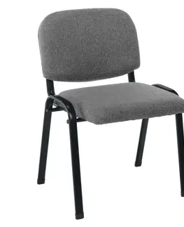 Kancelárske stoličky KONDELA Iso Eco kancelárska stolička sivá