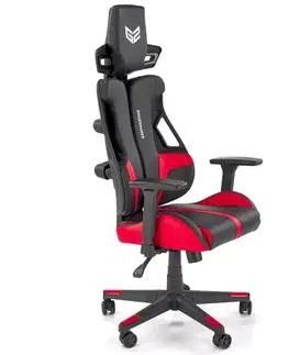 Kancelárske kreslá Kreslo pre hráča Nitro čierna/červená