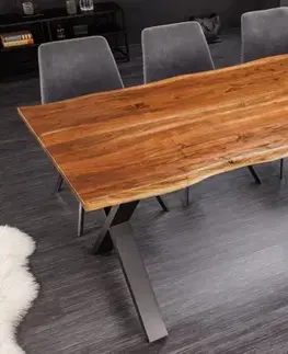 Jedálenské stoly Jedálenský stôl ATHAMÁS X Dekorhome