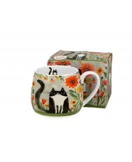 Hrnčeky, šálky, podšálky DUO - Hrnček 430ml Cat World, porcelánový